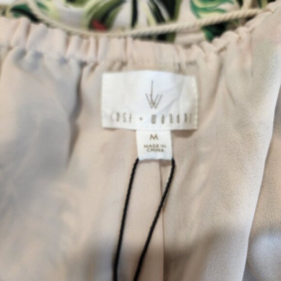 Lost+Wander Women's Luau On‎ The Beach Lace Up Rear Bodice Mini Dress Size M NWT - Picture 7 of 12